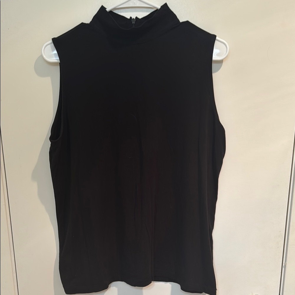 Chicos Large Black Sleeveless Women's Top